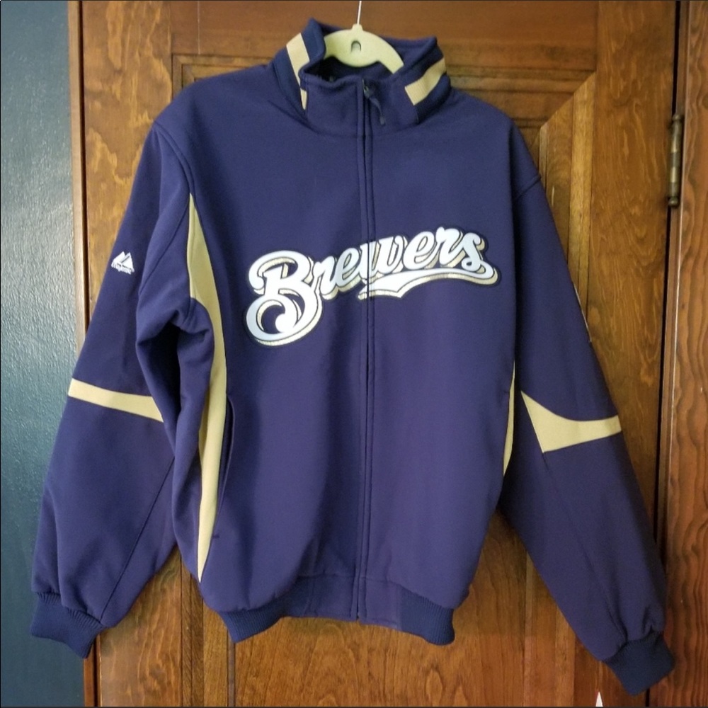 Milwaukee Brewers NWT Majestic Jacket
